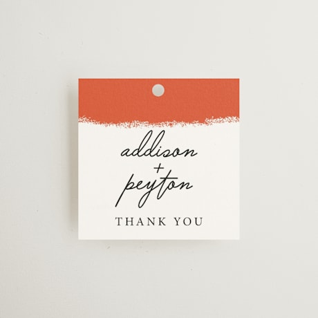 Wedding Favor Tags