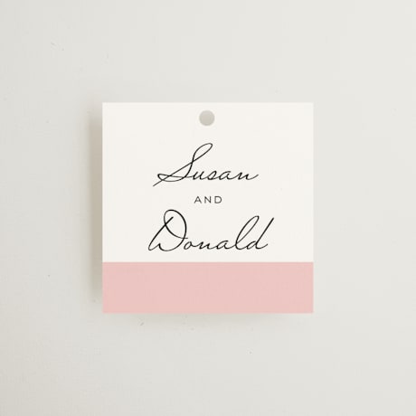 Wedding Favor Tags