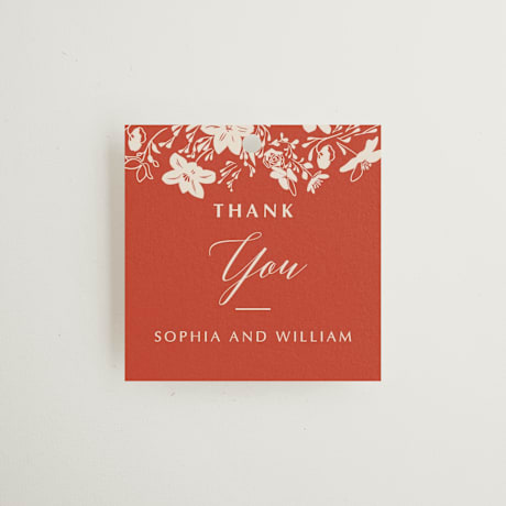 Wedding Favor Tags