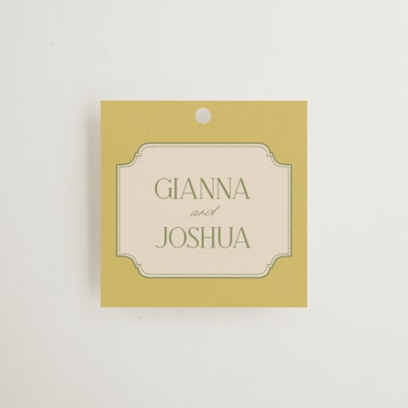 Wedding Favor Tags