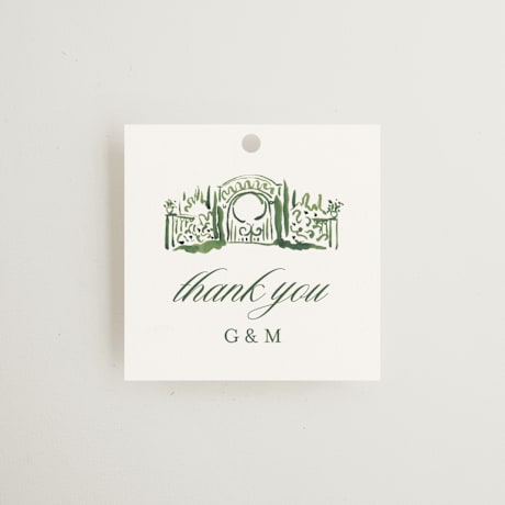 Wedding Favor Tags