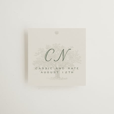 Wedding Favor Tags