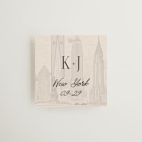Wedding Favor Tags