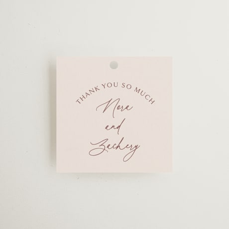 Wedding Favor Tags