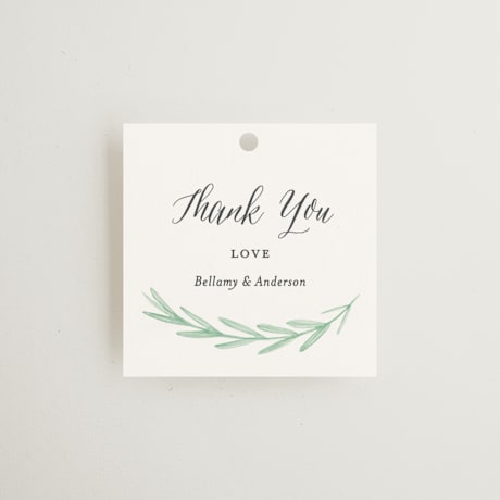 Wedding Favor Tags