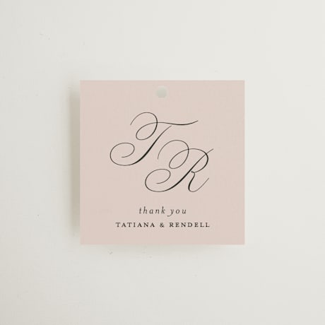 Wedding Favor Tags