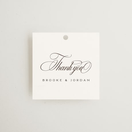 Wedding Favor Tags