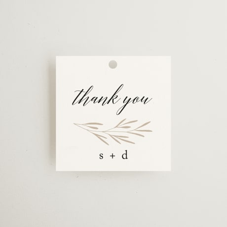 Wedding Favor Tags