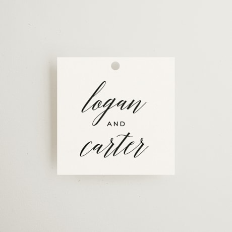 Wedding Favor Tags