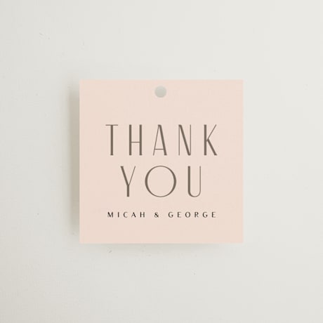Wedding Favor Tags