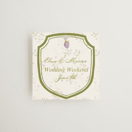 Wedding Favor Tags