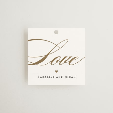 Wedding Favor Tags