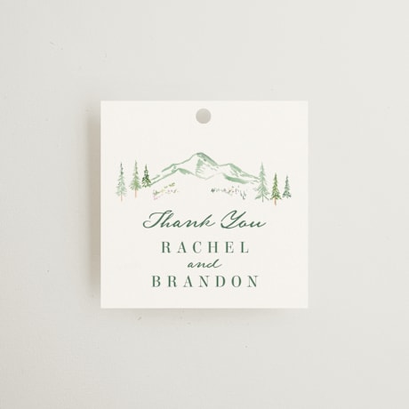 Wedding Favor Tags