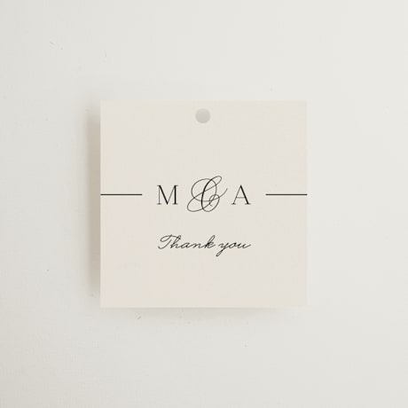 Wedding Favor Tags