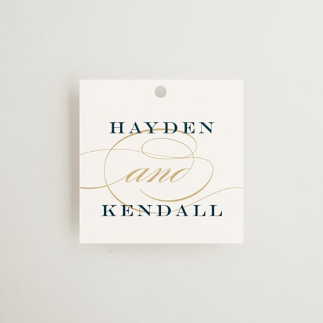 Wedding Favor Tags