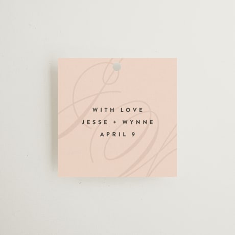 Wedding Favor Tags