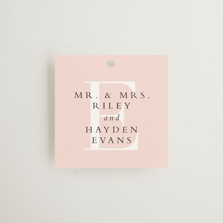 Wedding Favor Tags