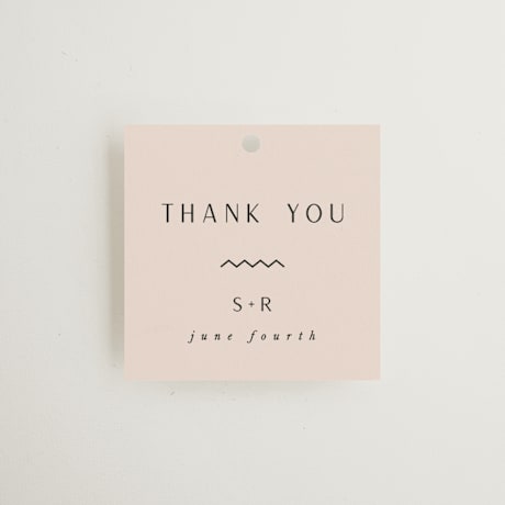 Wedding Favor Tags