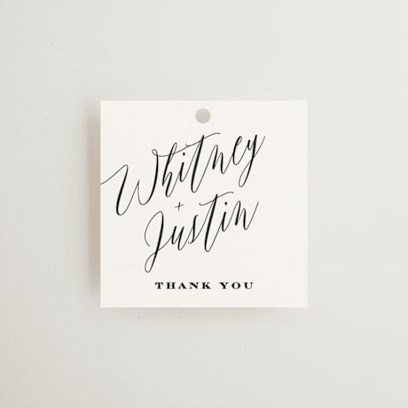 Wedding Favor Tags