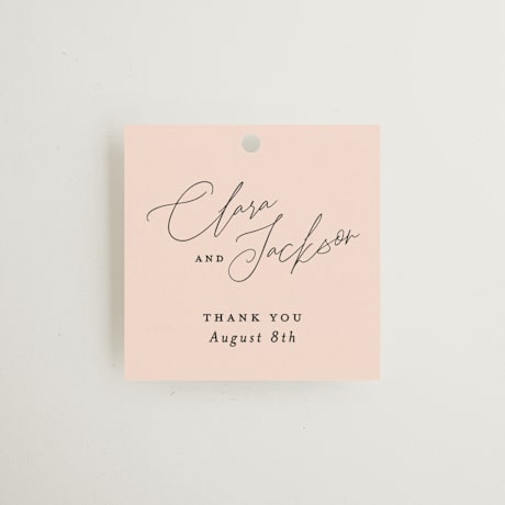 Wedding Favor Tags