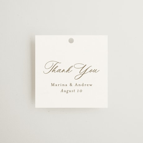 Wedding Favor Tags