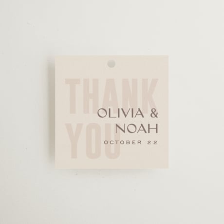 Wedding Favor Tags
