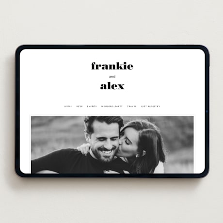 Wedding Website