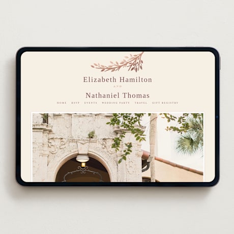Wedding Website