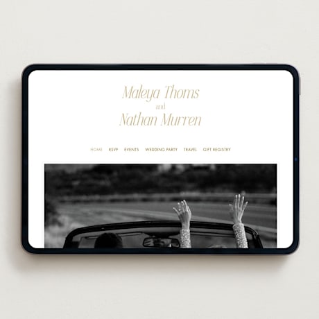 Wedding Website