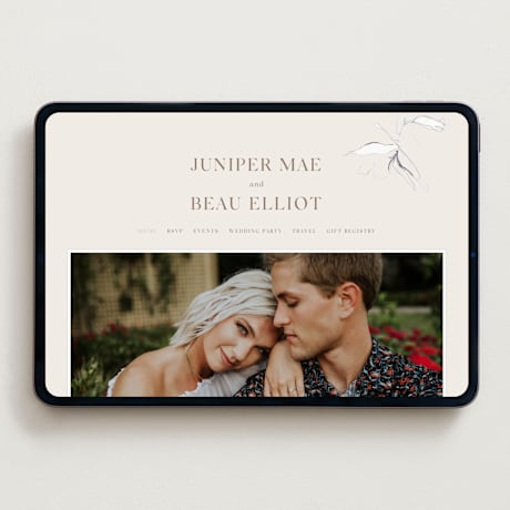 Wedding Website