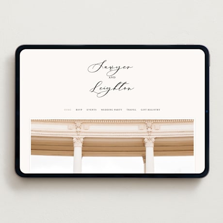 Wedding Website