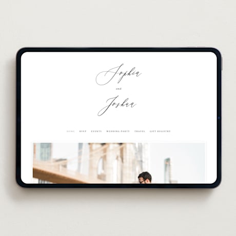 Wedding Website