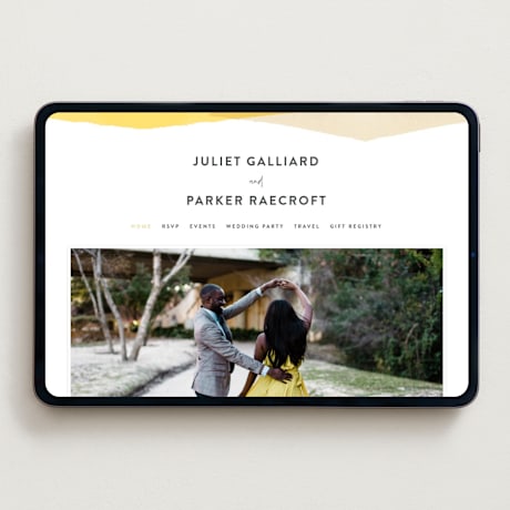 Wedding Website