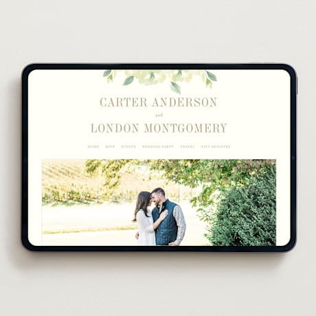 Wedding Website