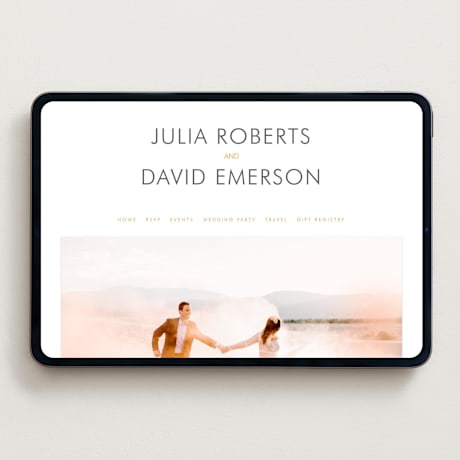 Wedding Website