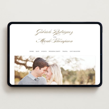 Wedding Website