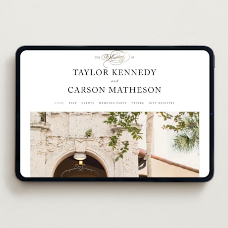 Wedding Website