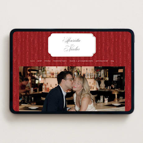 Wedding Website