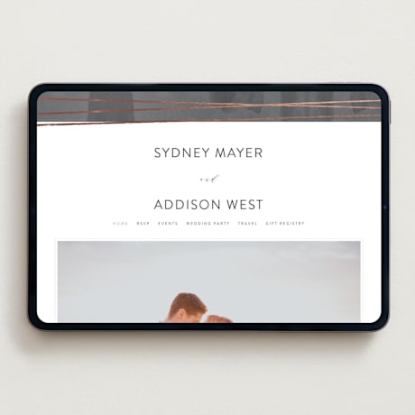 Wedding Website