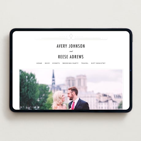 Wedding Website