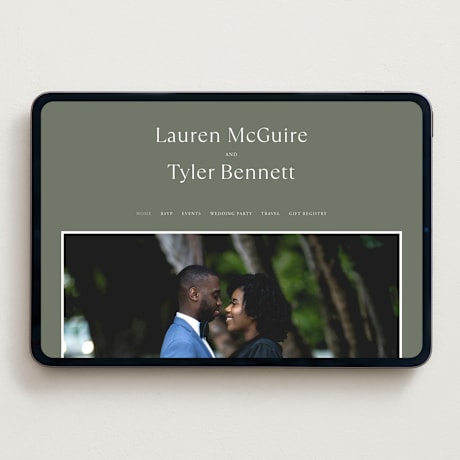 Wedding Website