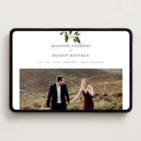 Wedding Website