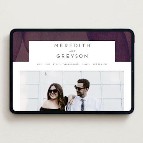 Wedding Website