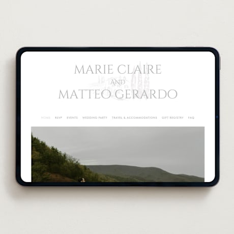 Wedding Website
