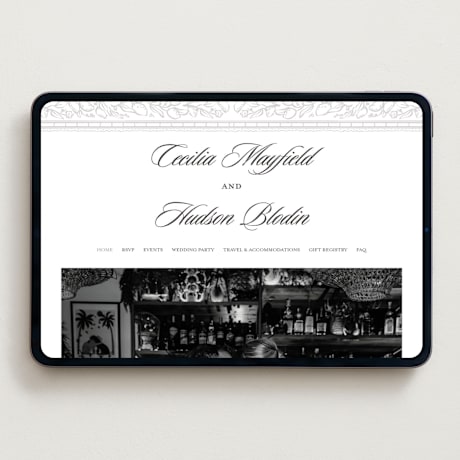 Wedding Website