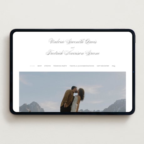 Wedding Website