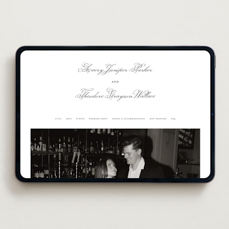 Wedding Website