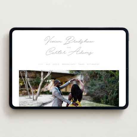 Wedding Website