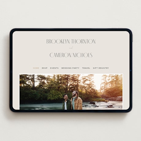 Wedding Website