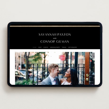 Wedding Website
